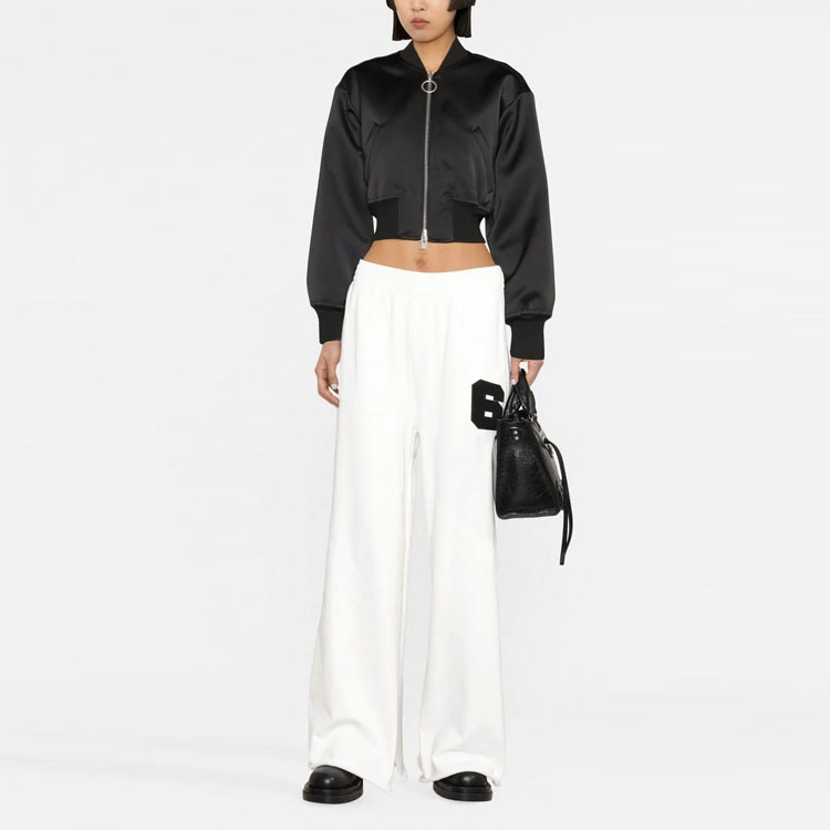 Lookbook (Women) MM6 Maison Margiela Numeric Patch Straight Sweatpants Women S62KB0137S25337-101