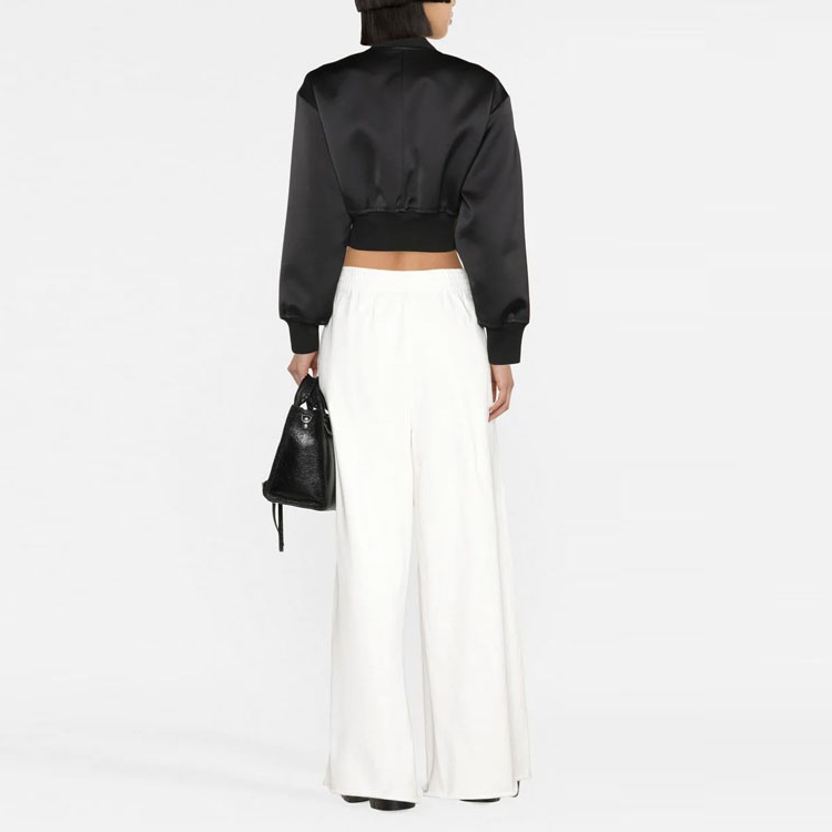 Shop (Women) MM6 Maison Margiela Numeric Patch Straight Sweatpants Women S62KB0137S25337-101