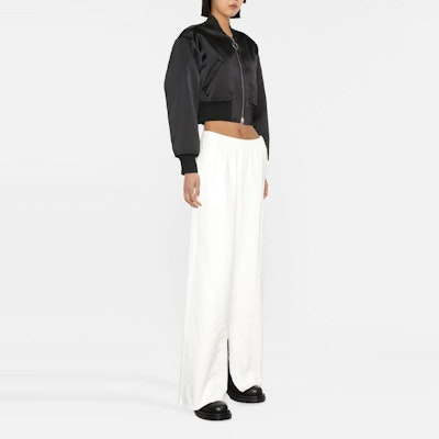 (Women) MM6 Maison Margiela Numeric Patch Straight Sweatpants Women S62KB0137S25337-101 Purchase (Women) MM6 Maison Margiela Numeric Patch Straight Sweatpants Women S62KB0137S25337-101