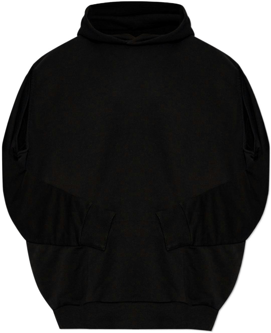 women-mm-6-maison-margiela-oversized-black-hoodie-long-sleeve-pullover-s62-gp-0085-s25623-900