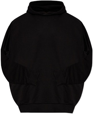 (W) MM6 메종 마르지엘라 오버사이즈 블랙 후드 롱슬리브 풀오버 S62GP0085S25623-900 Buy (W) MM6 메종 마르지엘라 오버사이즈 블랙 후드 롱슬리브 풀오버 S62GP0085S25623-900