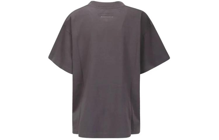 (Women) MM6 Maison Margiela Oversized Letter Logo Brown T-Shirt  SS24 Short Sleeve S62GD0184S23588-855 圖 3