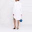 Shop (Women) MM6 Maison Margiela Oversized Single-Breasted Shirt Dress Women White FW21. S52CT0620S47294100