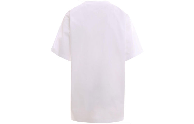 Lookbook (W) MM6 Maison Margiela SS22 印花標誌白色短袖T恤 S52NC0280S47294-100