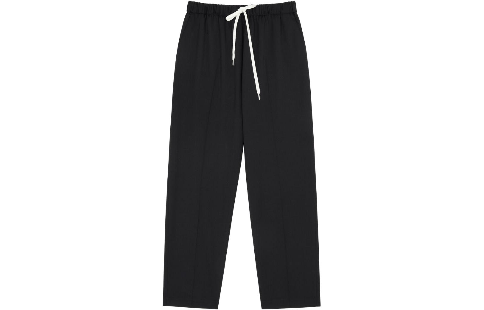 Order (Women) MM6 Maison Margiela SS23  Mid-Rise Straight Casual Pants Black S52KA0458S47848900
