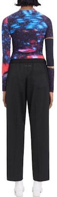 (Women) MM6 Maison Margiela SS23 Mid-Rise Straight Casual Pants Black S52KA0458S47848900 Shop (Women) MM6 Maison Margiela SS23 Mid-Rise Straight Casual Pants Black S52KA0458S47848900
