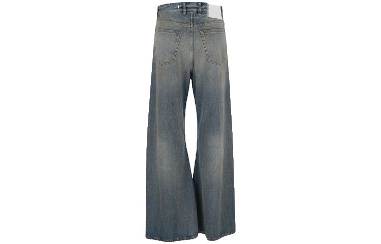 (Women) MM6 Maison Margiela SS23  Washed Flared Mid-Rise Jeans Blue S62LB0131S30828962 圖 3
