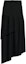 Order (Women) MM6 Maison Margiela SS24 Black Asymmetric Flowy Casual Long Dress S52MI0011S76435-BLACK