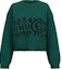 Buy (W) MM6 Maison Margiela 2024春夏綠色圓領針織套頭毛衣 S62HL0029M13074-GREEN