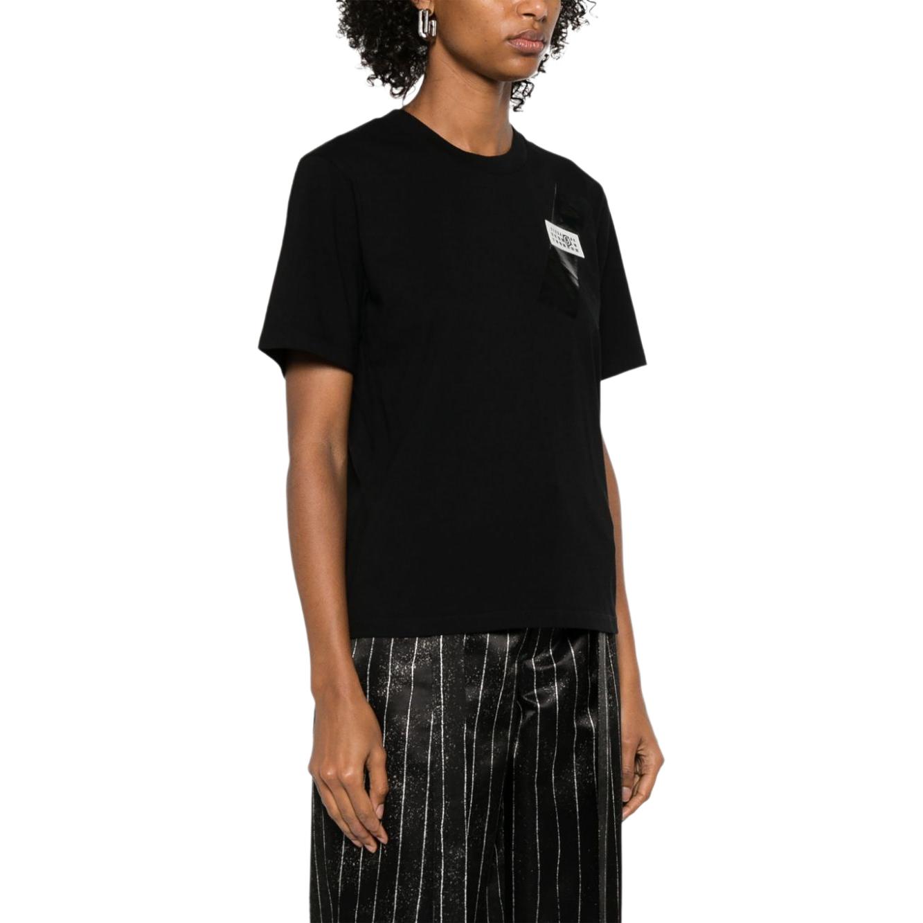 Lookbook (Women) MM6 Maison Margiela SS25 Numeric Logo Crewneck T-Shirt Women’s Black S52GC0336M20048-900