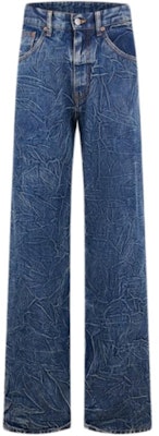 (W) MM6 Maison Margiela 复古纹理中腰宽松牛仔裤 女 蓝色 FW24. S52LA0236S30460-993 Buy (W) MM6 Maison Margiela 复古纹理中腰宽松牛仔裤 女 蓝色 FW24. S52LA0236S30460-993