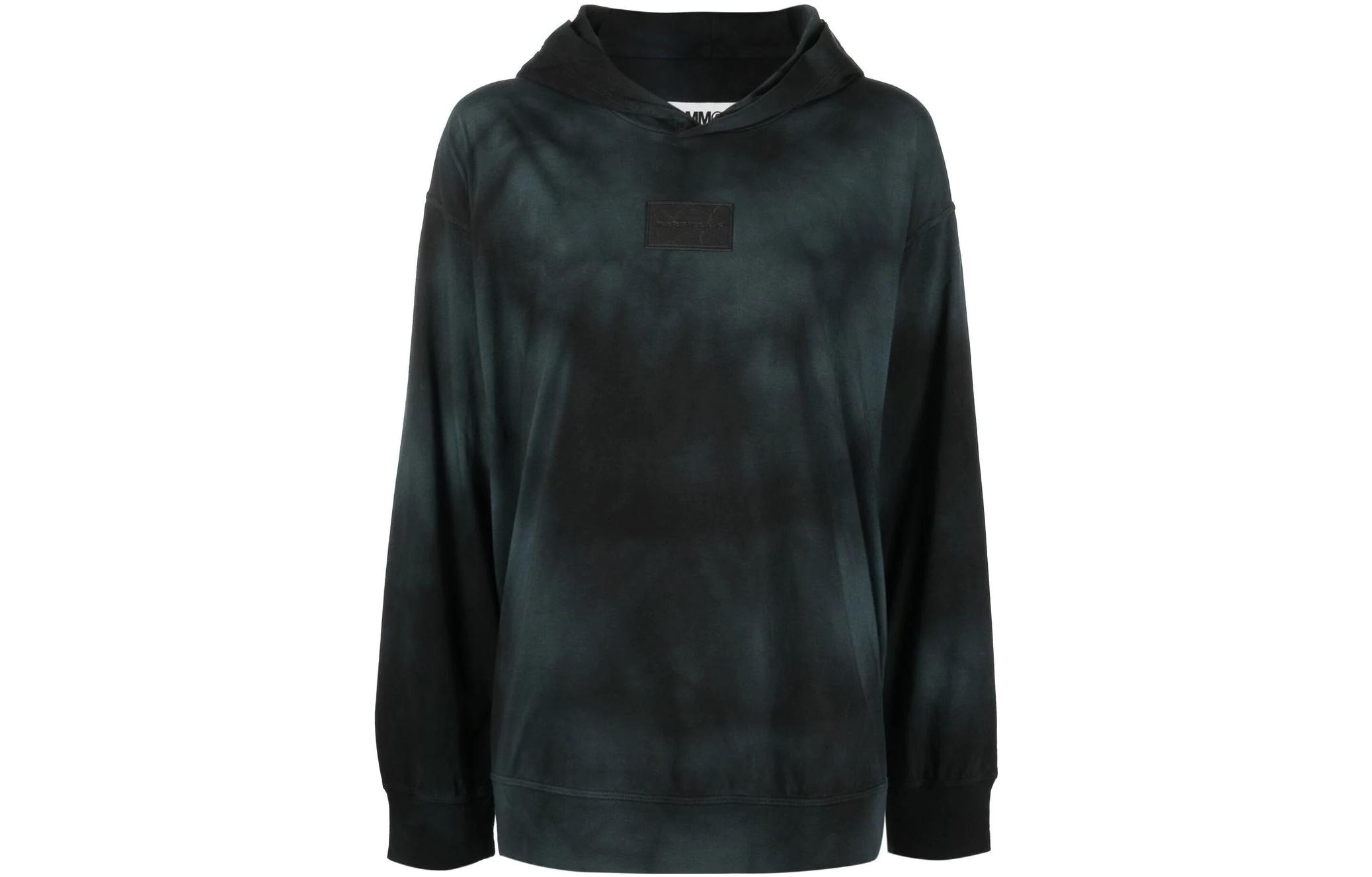 (Women) MM6 Maison Margiela Tie-Dye Print Pullover Sweatshirt Women’s Black SS22 S62GU0067S20079967