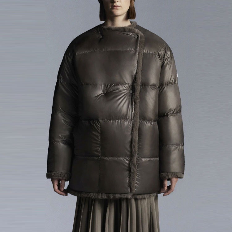 (Women) Moncler 4 Hyke Collection Quilted Reversible Down Jacket Winter Brown G209K1A00006M119525L 圖 6