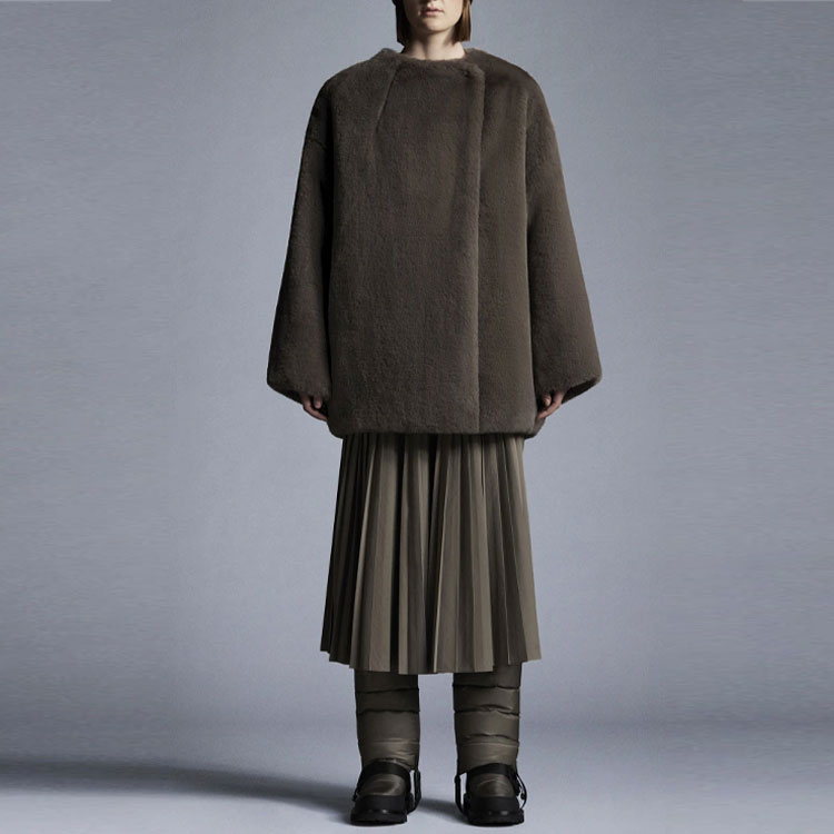 (Women) Moncler 4 Hyke Collection Quilted Reversible Down Jacket Winter Brown G209K1A00006M119525L 圖 7