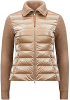 (Women) Moncler Beige Colorblock Turtleneck Sweater Long Sleeve. J20939B00017M1241222 (Women) Moncler Beige Colorblock Turtleneck Sweater Long Sleeve. J20939B00017M1241222