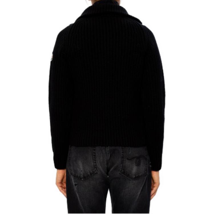 (Women) Moncler  Black Checkered Logo Print Zip-Up Puffer Jacket. F20939B5300053A0C-999 圖 5