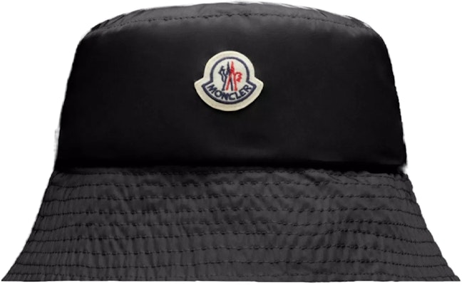 (Women) Moncler Black Cotton Solid Color Bucket Hat G20933B0001757843999 Buy (Women) Moncler Black Cotton Solid Color Bucket Hat G20933B0001757843999