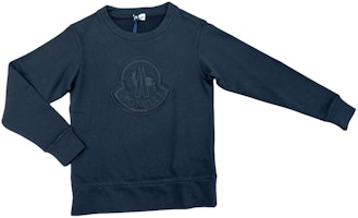 (Women) Moncler Black Cotton Sweatshirt with Front Logo. 10938G71200V8101999 (Women) Moncler Black Cotton Sweatshirt with Front Logo. 10938G71200V8101999