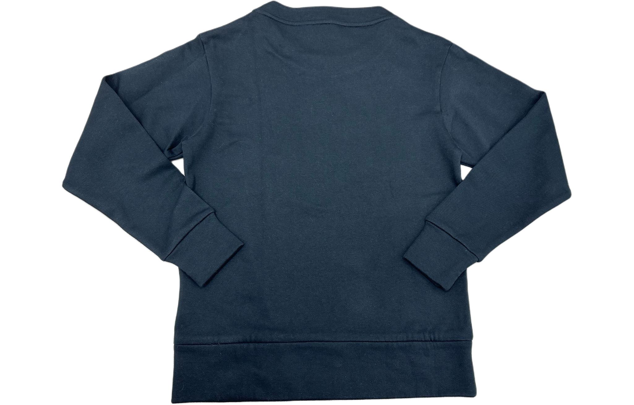 Lookbook (W) 蒙克莱 黑色棉质前标志连帽衫 10938G71200V8101999