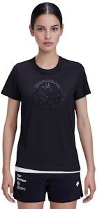 (W) Camiseta Negra Casual de Cuello Redondo Moncler. I20938C00034829FB999 Details for (W) Camiseta Negra Casual de Cuello Redondo Moncler. I20938C00034829FB999