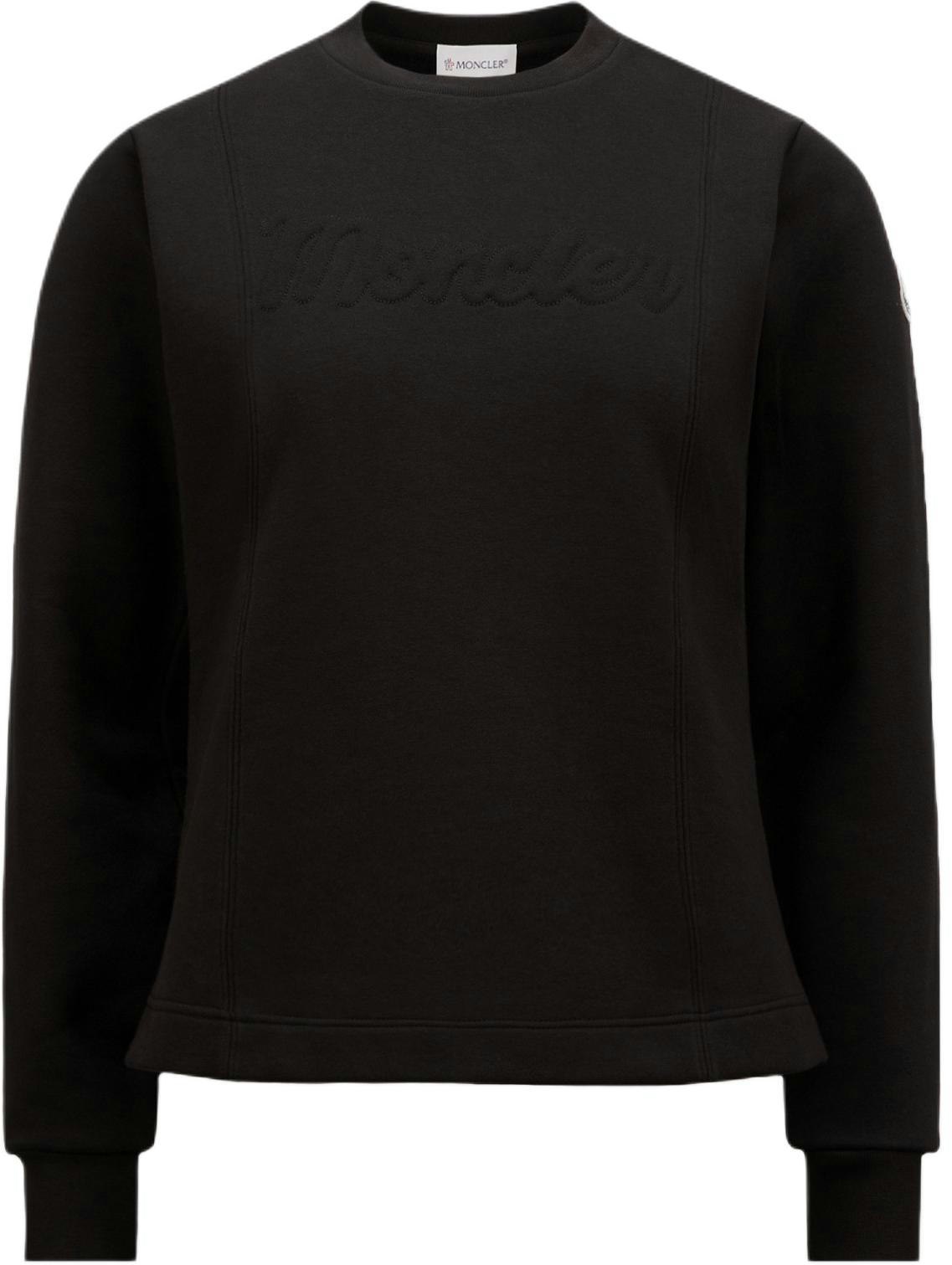 women-moncler-black-crewneck-logo-long-sleeve-sweatshirt-casual-comfort-fit-j20938-g00025899-rb-999