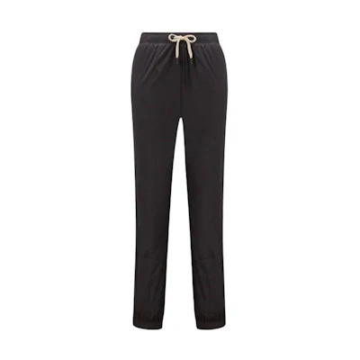 (Women) Moncler Black Drawstring Jogger Casual Pants. I20982A00003596H5999