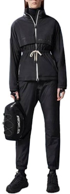 (Women) Moncler Black Drawstring Jogger Casual Pants. I20982A00003596H5999 Lookbook (Women) Moncler Black Drawstring Jogger Casual Pants. I20982A00003596H5999