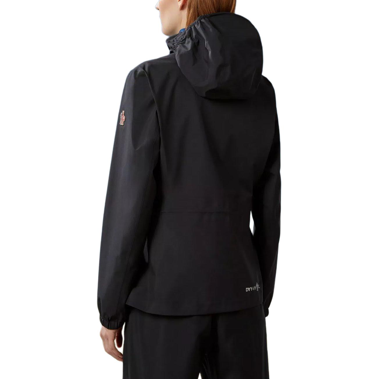 (Women) Moncler  Black Fitted Zip-Up Hooded Long Sleeve Down Jacket J10981A0000254AL5999 圖 5