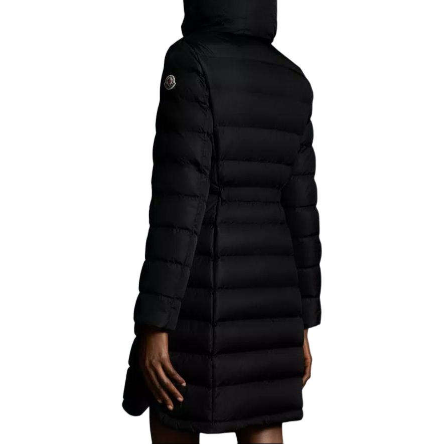 (Women) Moncler  Black High-Neck Fitted Zip-Up Down Jacket. D2093499310554155999 圖 4