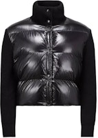 (Women) Moncler Black High Neck Down Jacket with Single-Breasted Design. J10939B00002M1241999 (Women) Moncler Black High Neck Down Jacket with Single-Breasted Design. J10939B00002M1241999