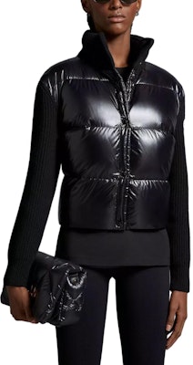 (W) 盟可睐 黑色高领单排扣羽绒夹克. J10939B00002M1241999 Lookbook (W) 盟可睐 黑色高领单排扣羽绒夹克. J10939B00002M1241999