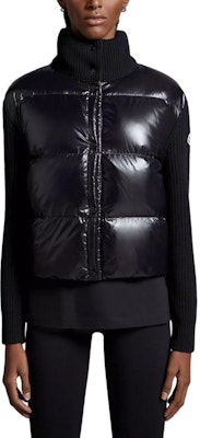 (W) 盟可睐 黑色高领单排扣羽绒夹克. J10939B00002M1241999 Shop (W) 盟可睐 黑色高领单排扣羽绒夹克. J10939B00002M1241999