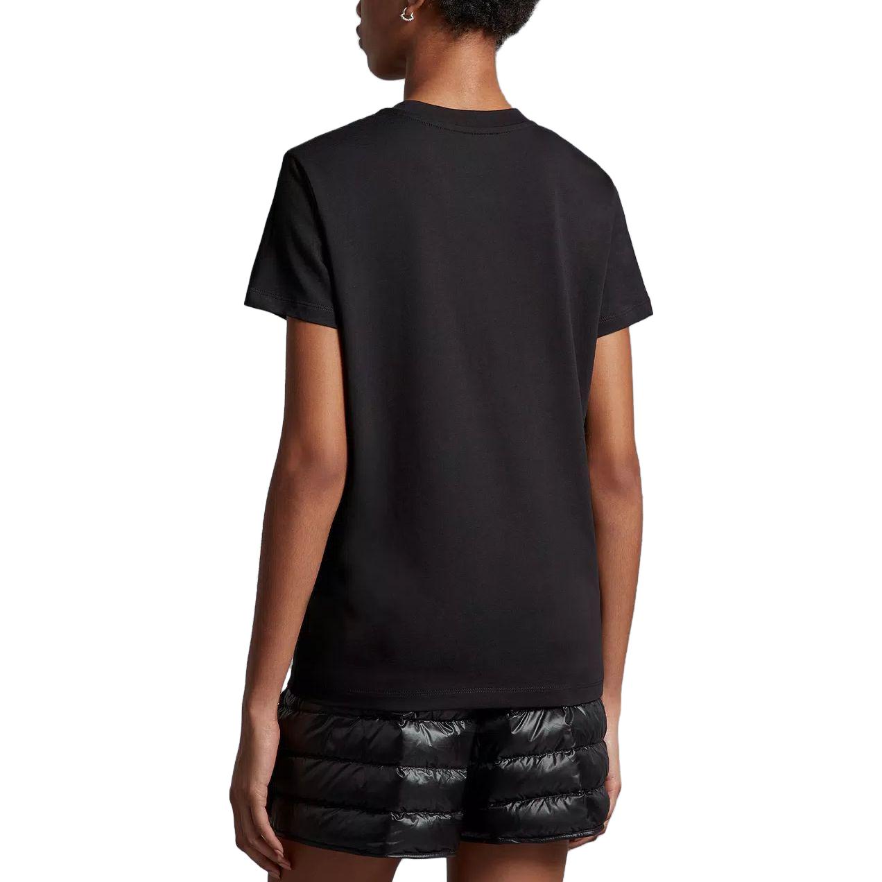 (Women) Moncler  Black Letter Graphic Crewneck Slim Fit Short Sleeve T-Shirt J10938C00006829HP999 圖 4