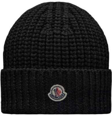 (W) Moncler Topi Beanie Logo Hitam Poliester Knit. I20933B00048M1131999 Order (W) Moncler Topi Beanie Logo Hitam Poliester Knit. I20933B00048M1131999