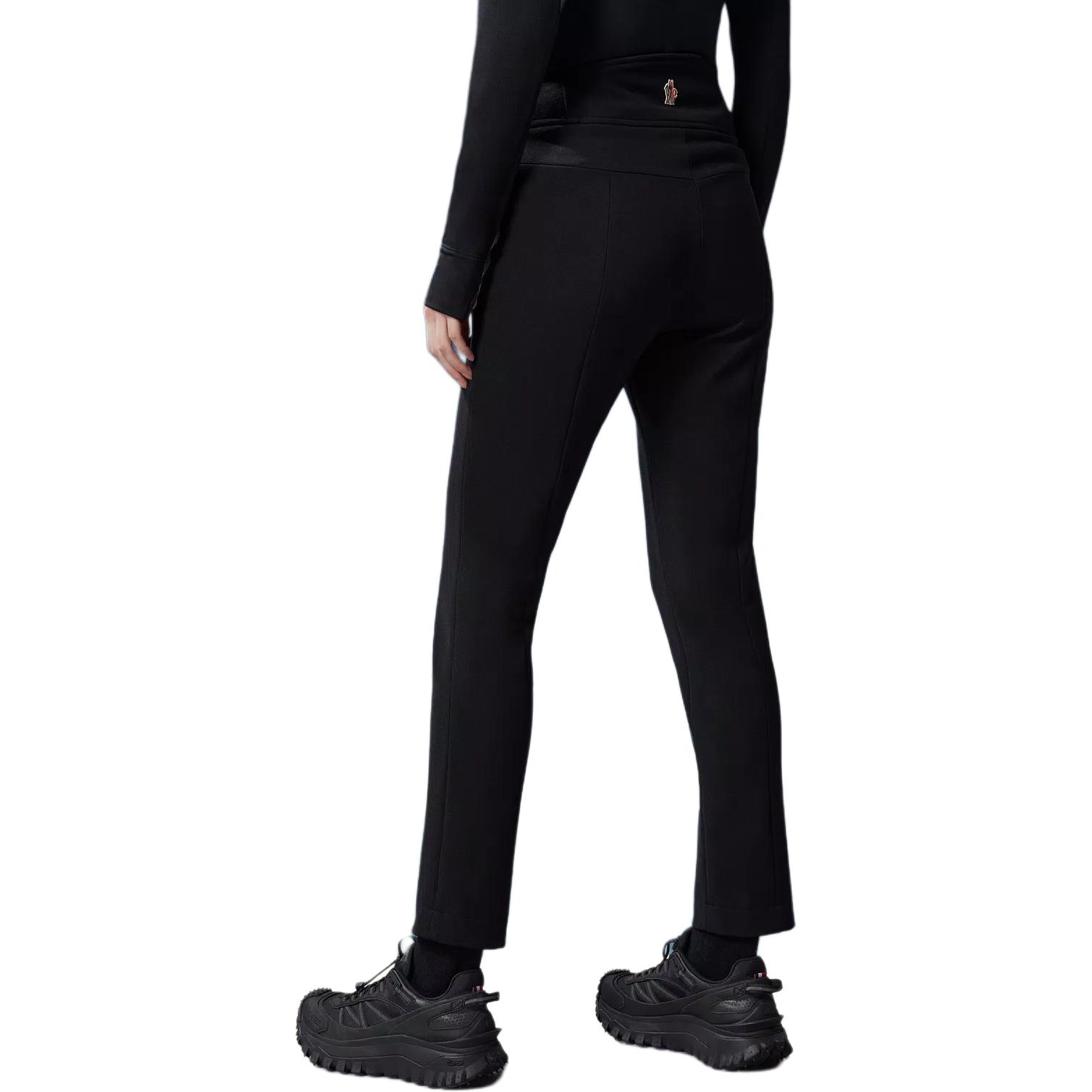 Purchase (W) モンクレール ブラック ミッドライズ クロップド カジュアルパンツ ジッパー付き J20982A0000653064999