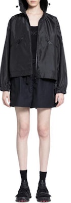 (Women) Moncler Black Relaxed Fit Elastic Waist Casual Shorts. J10932B00010597LQ999 Shop (Women) Moncler Black Relaxed Fit Elastic Waist Casual Shorts. J10932B00010597LQ999