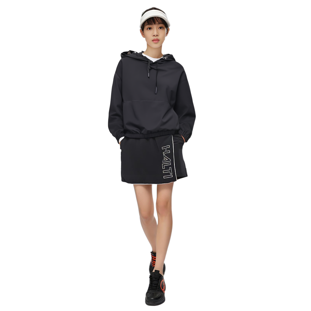 (Women) Moncler  Black Satin Hoodie I20932G00003596WF999 圖 9