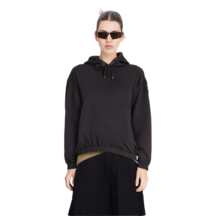 (Women) Moncler  Black Satin Hoodie I20932G00003596WF999 圖 10