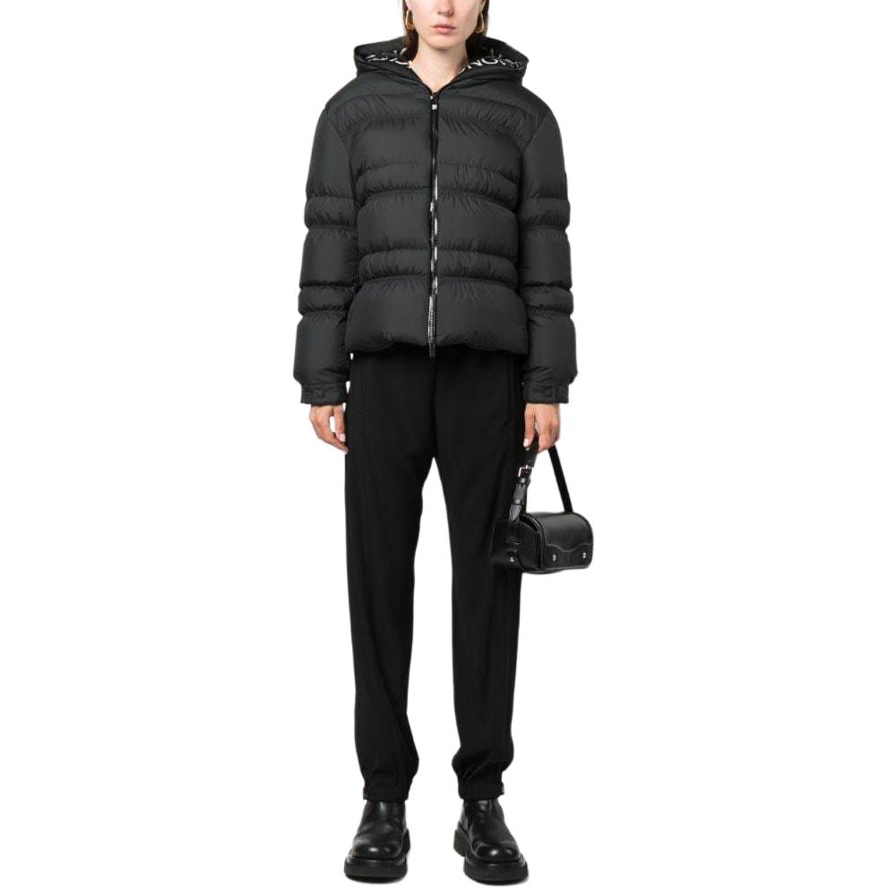 (Women) Moncler  Black Solid Color Down Jacket with Zipper. I20931A00024596IU999 圖 3