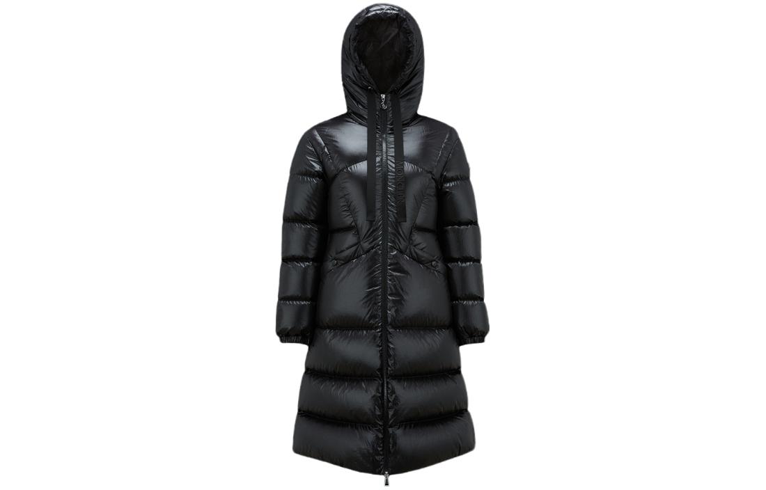 (Women) Moncler  Black Solid Color Hooded Down Jacket I20931C000305972C999 圖 2