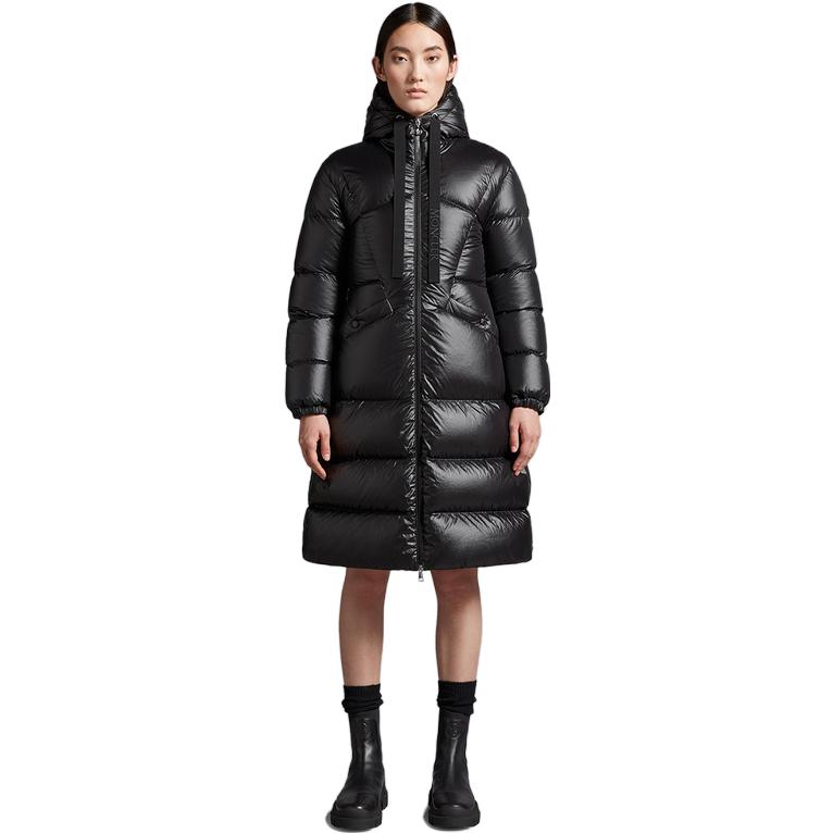 (Women) Moncler  Black Solid Color Hooded Down Jacket I20931C000305972C999 圖 3
