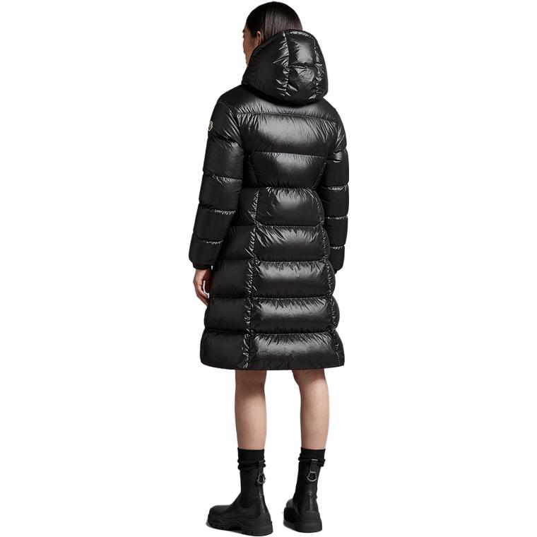 (Women) Moncler  Black Solid Color Hooded Down Jacket I20931C000305972C999 圖 4