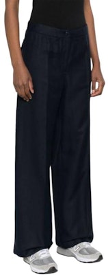 (Women) Moncler Black Straight-Leg Mid-Rise Casual Long Pants. J10932A00009597DR Purchase (Women) Moncler Black Straight-Leg Mid-Rise Casual Long Pants. J10932A00009597DR