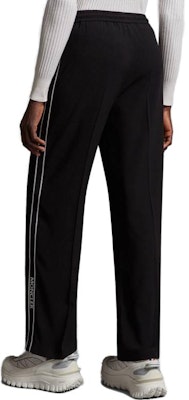(Women) Moncler Black Striped Print Loose Fit Sweatpants. I20932A00004596WF999 Shop (Women) Moncler Black Striped Print Loose Fit Sweatpants. I20932A00004596WF999