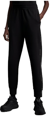 (Women) Moncler Black Sweatpants with Logo Print and Solid Color Design. I10938H00003809KR999 Buy (Women) Moncler Black Sweatpants with Logo Print and Solid Color Design. I10938H00003809KR999
