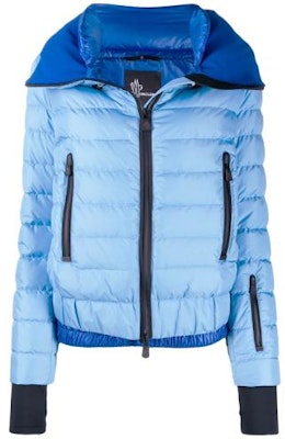 (W) Moncler Jaket Down Lengan Panjang Biru dengan Stand Collar 4535605-5399E-723 Order (W) Moncler Jaket Down Lengan Panjang Biru dengan Stand Collar 4535605-5399E-723