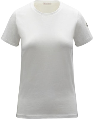 (Women) Moncler Classic White Crew Neck Short Sleeve Regular T-Shirt J10938C73200V8058033 Order (Women) Moncler Classic White Crew Neck Short Sleeve Regular T-Shirt J10938C73200V8058033