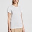 Lookbook (Women) Moncler Classic White Crew Neck Short Sleeve Regular T-Shirt J10938C73200V8058033