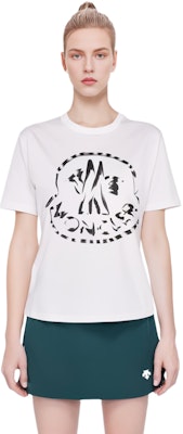 (W) Moncler 圓領休閒短袖T恤 白色 SS23系列 I10938C00018899WS033 Lookbook (W) Moncler 圓領休閒短袖T恤 白色 SS23系列 I10938C00018899WS033
