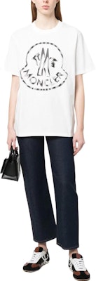 (W) Moncler 圓領休閒短袖T恤 白色 SS23系列 I10938C00018899WS033 Shop (W) Moncler 圓領休閒短袖T恤 白色 SS23系列 I10938C00018899WS033